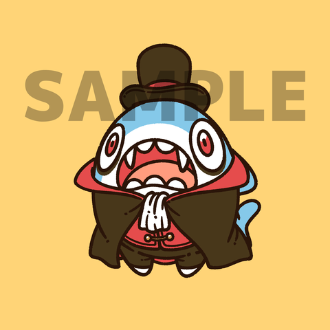 ハロウィンアイコン「吸血鬼」サンプル