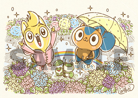 ポストカード（A4サイズ）6月サンプル-