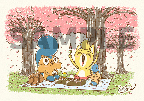 ポストカード（A4サイズ）サンプル