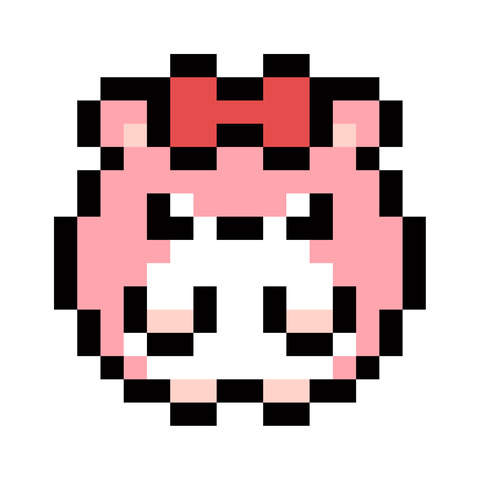 ヤムドット（白）