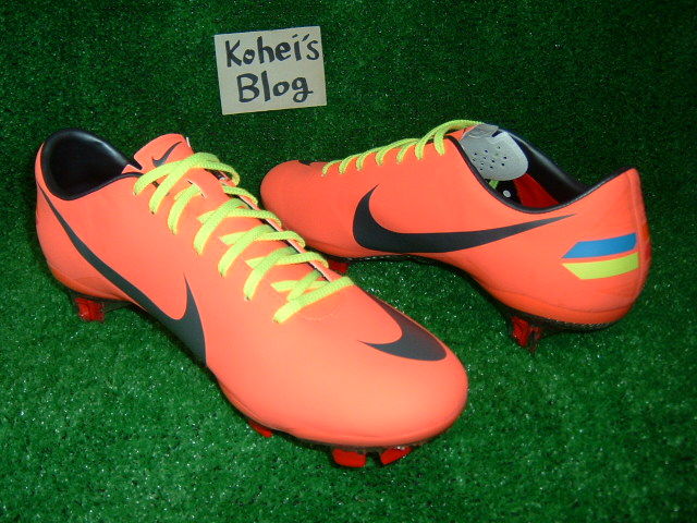 NIKE)REDシューレース＋マーキュリアルヴェイパー8 FG : Kohei's BLOG
