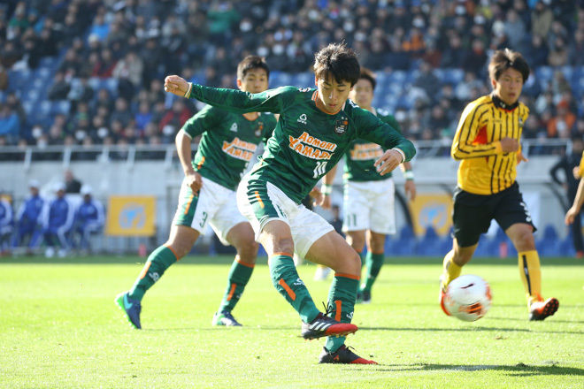 青森山田 2-1 東海大仰星 着用スパイクデータ 【第95回全国高校
