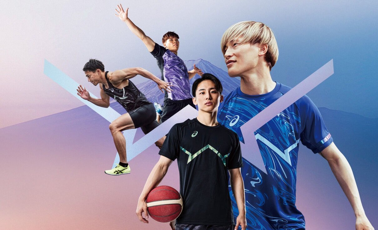 限定モデル ASICS X-FLY5 リミテッド 人口皮革 日本の伝統模様「矢絣（やがすり）」をモチーフにしたサッカー用