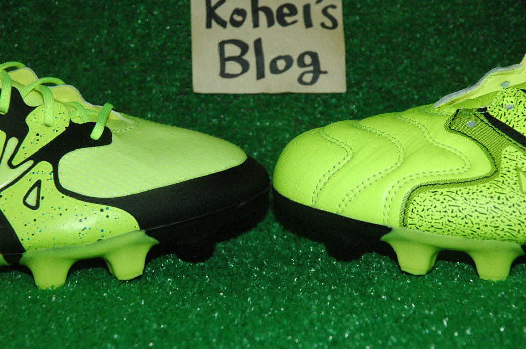 Adidas X15 1 と X15 1 Le 比較 Kohei S Blog サッカースパイク情報ブログ