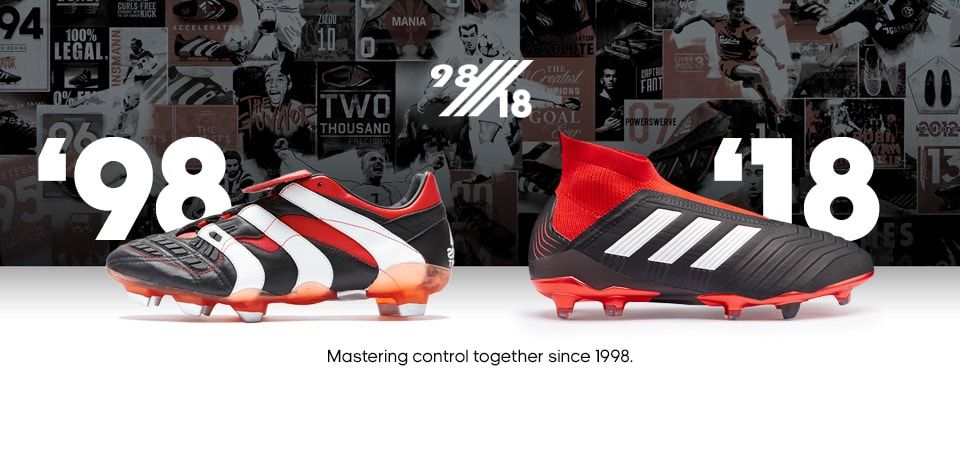 黒白赤】 adidas プレデターアクセレレイターFG/AG & TR 1998 黒白赤】 adidas プレデターアクセレレイターFG/AG & TR 1998
