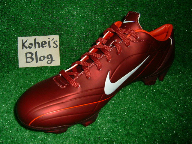 NIKE マーキュリアルヴェイパー 2 HG 赤 : Kohei's BLOG サッカー