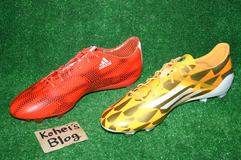 adidas アディゼロ F50 2014 と 2015 比較 : Kohei's BLOG