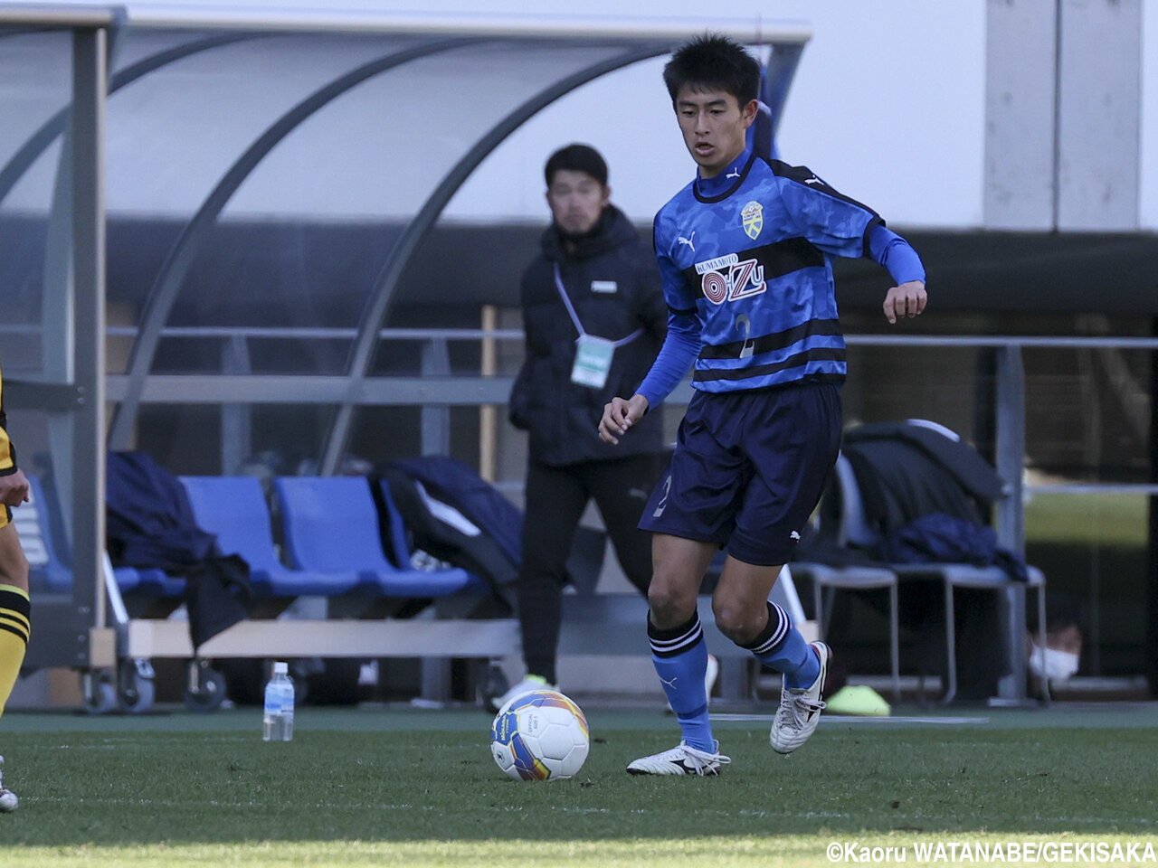 大津高校　サッカー　練習着 大津高校 サッカー ユニフォーム 練習着 移動着 - メルカリ