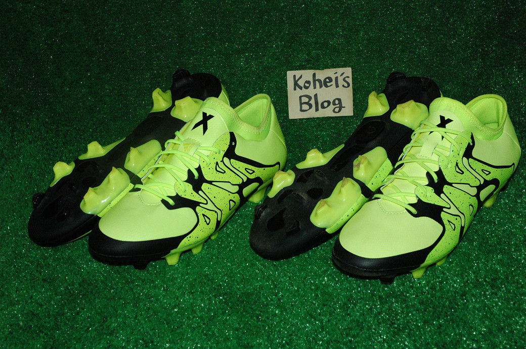 X15.1 HG と X15.2 HG 比較 レビュー : Kohei's BLOG サッカー X15.1 HG と X15.2 HG 比較 レビュー : Kohei's BLOG サッカー