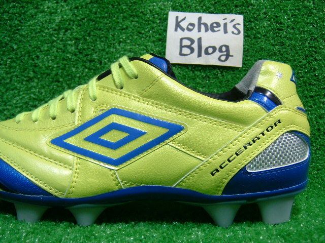 UMBRO アクセレイターSJ 3 : Kohei's BLOG サッカースパイク情報