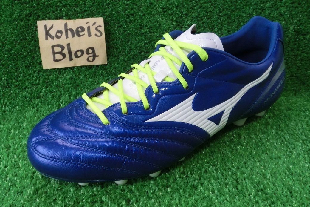ミズノ 29cm モナルシーダ2 SW AS白×青 サッカートレーニングシューズ モナルシーダ2 JAPAN 青のシューレースを替えてみた : Kohei's BLOG