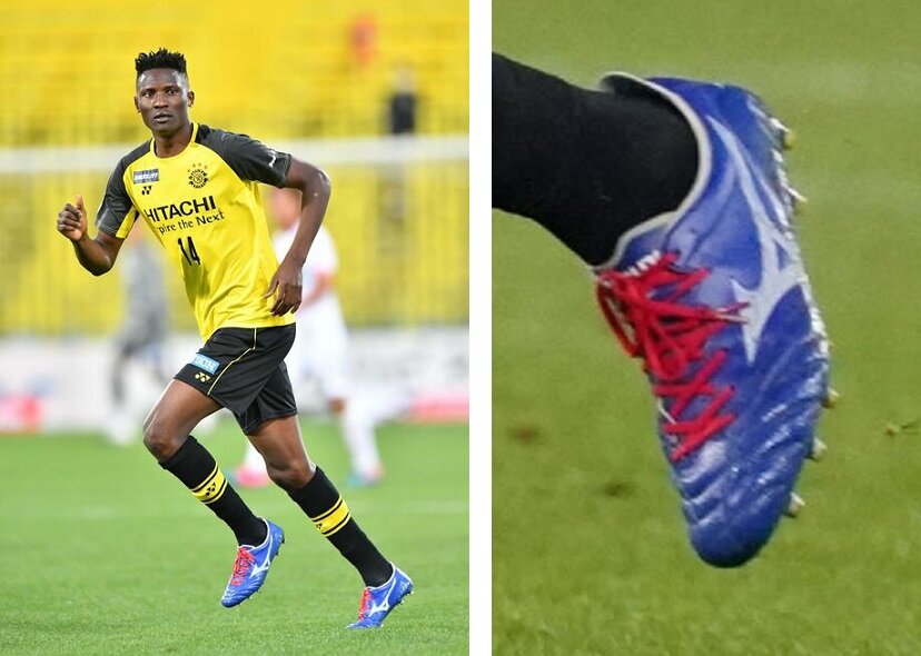 柏FWオルンガが2020年J1得点王！スパイク型トロフィーをクローズアップ