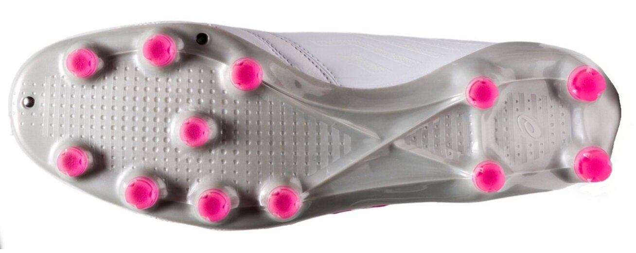 DSライト X-FLY 4　ホワイト×ピンクグロウ　【asics|アシックス】 DSライト エックス フライ 4 / DS LIGHT X-FLY アシックス(asics