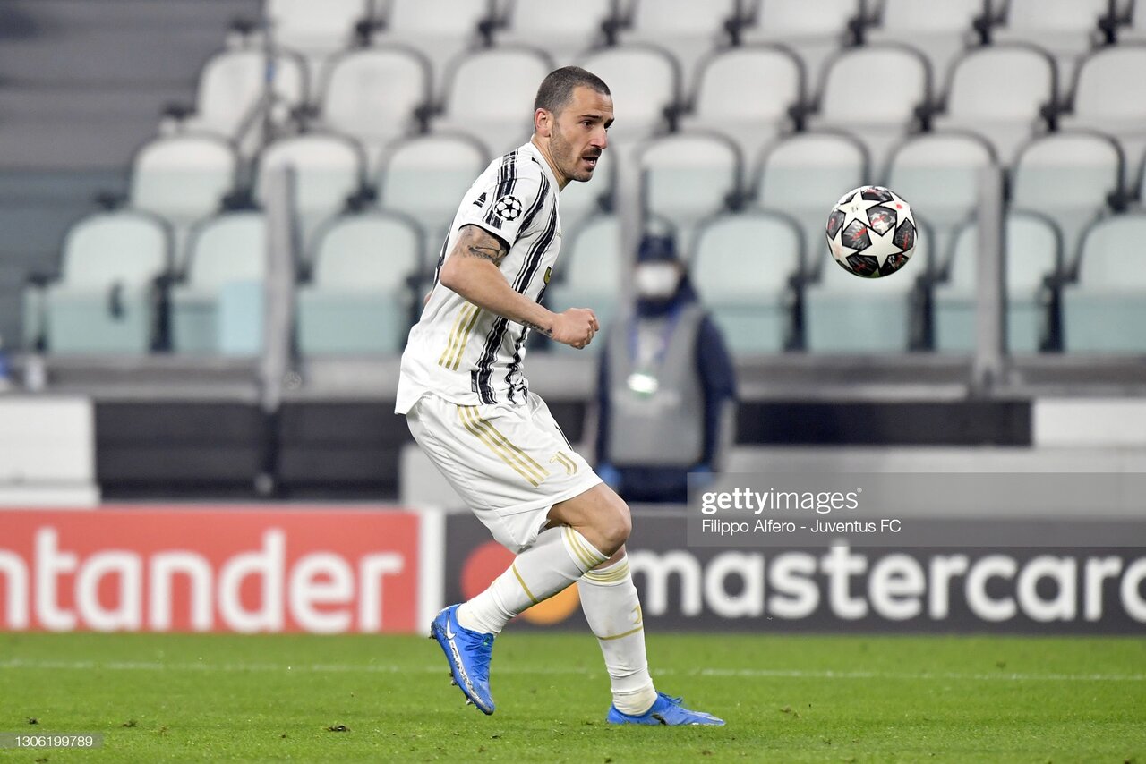 イタリア代表で100試合出場したDFボヌッチのためのスペシャルスパイク