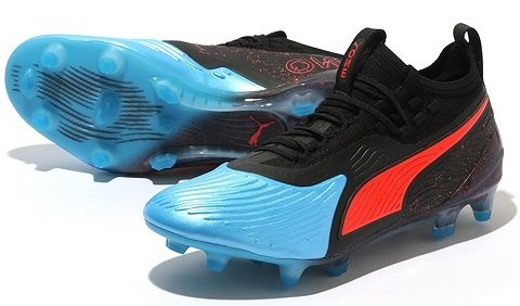 Puma ONE サッカーシューズ スパイク 青/黒/赤 マンCのPUMA契約選手が特別デザインスパイクを着用 : Kohei's BLOG