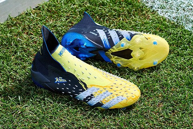 プレデター Wolverine X-Men サッカーシューズ アディダスとX-MENコラボのサッカースパイクが登場「サイクロップス