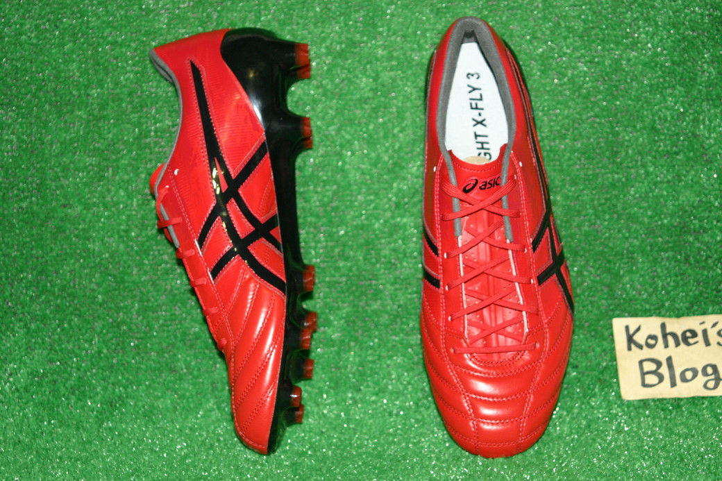asics DSライトX-FLY3 赤黒 26.5 DS LIGHT X-FLY 5 | CLASSIC RED/WHITE | メンズ サッカー