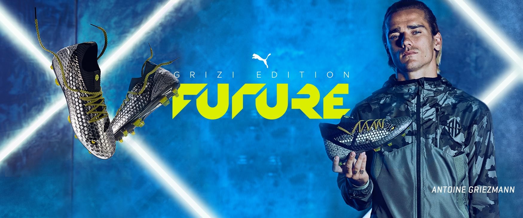 グリーズマン限定着用】 PUMA フューチャー18.1 NETFIT Grizi FG