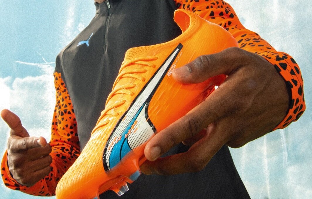 Puma Ultra 1.3 サッカーシューズ ネイビー/オレンジ ｳﾙﾄﾗ 1.3 MXSG／サッカーショップKAMO