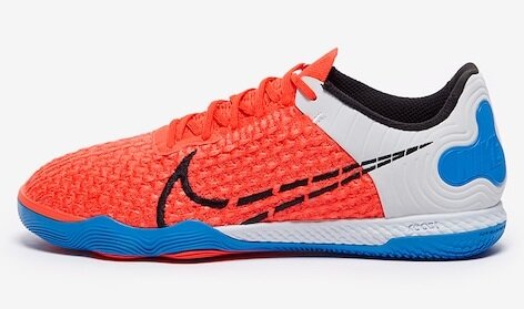 Nike フットサルシューズ リアクトガト　ホワイト/ブルー　海外モデル Nike フットサルシューズ リアクトガト ホワイト/ブルー 海外