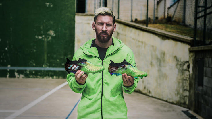メッシ 16+ ピュアアジリティーFG/AG（レッド/ホワイト） メッシ 16+ ピュアアジリティーFG/AG（レッド/ホワイト） adidas