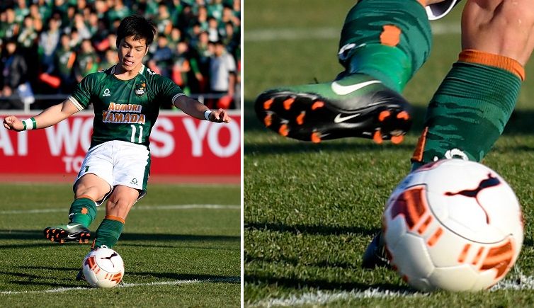 青森山田 vs 前橋育英 着用スパイクデータ 【第95回全国高校サッカー