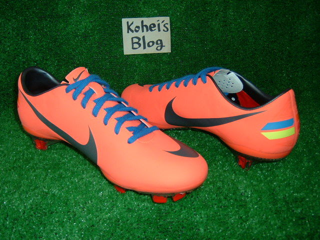 NIKE)REDシューレース＋マーキュリアルヴェイパー8 FG : Kohei's BLOG