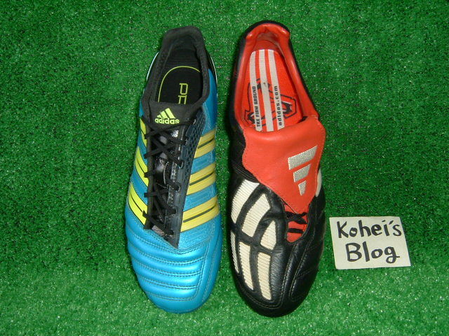 adidas アディパワープレデターFG vs. プレデターマニアFG adidas アディパワープレデターFG vs. プレデターマニアFG