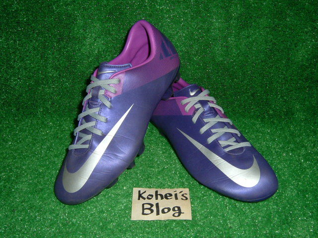 NIKE)REDシューレース＋マーキュリアル （コートパープル） : Kohei's