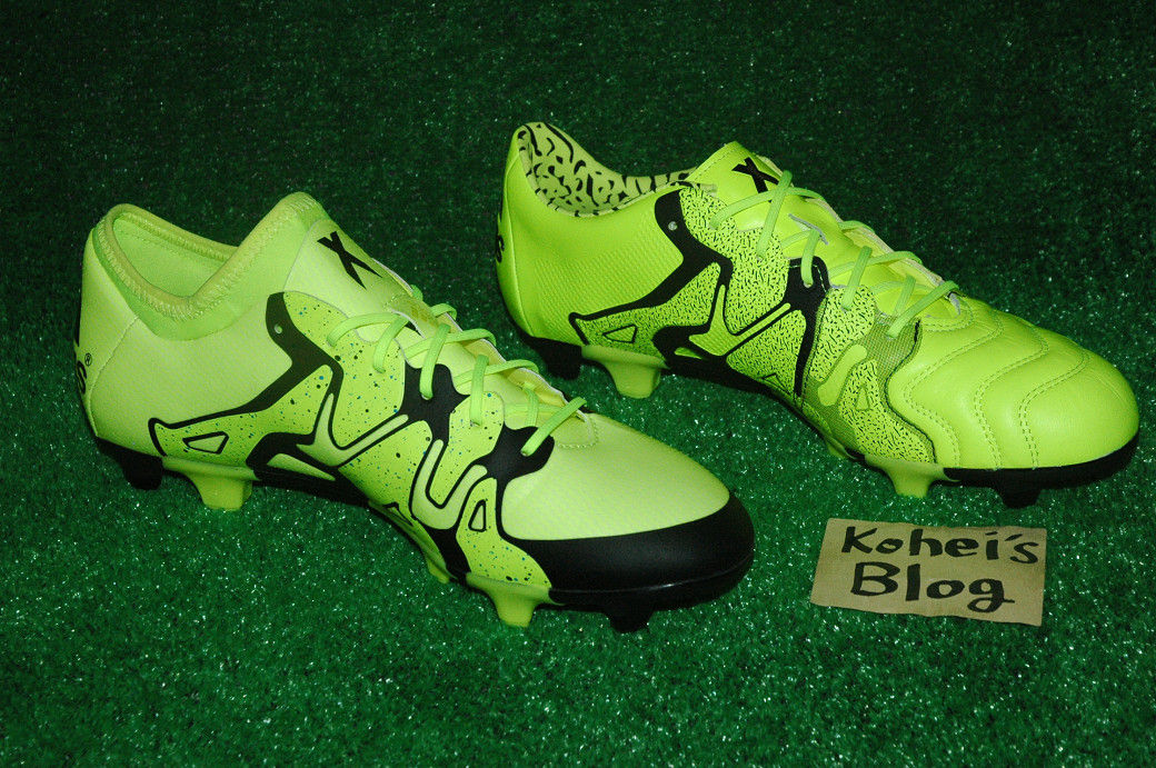 Adidas X15 1 と X15 1 Le 比較 Kohei S Blog サッカースパイク情報ブログ