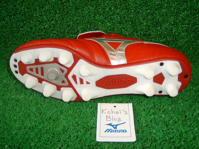 MIZUNO モレリア2 25.5cm 限定南米カラー レッド×ミラーシルバー