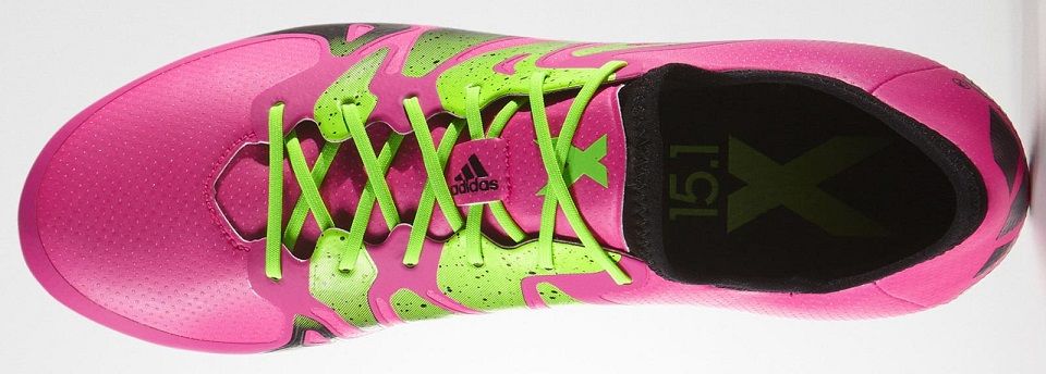 adidas サッカーシューズ グリーン/ピンク FG adidas アディゼロ F50 FG ソーラーピンク×コアホワイト