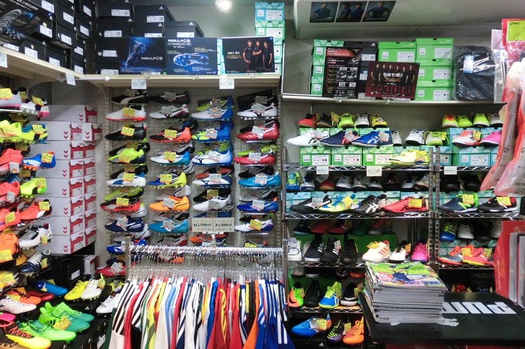 京都のサッカーショップセルバ Selva に行ってみた 店内レポート Kohei S Blog サッカースパイク情報ブログ