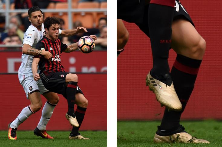 ACミランのカラブリアがメッシ16+ピュアアジリティを履けている理由と