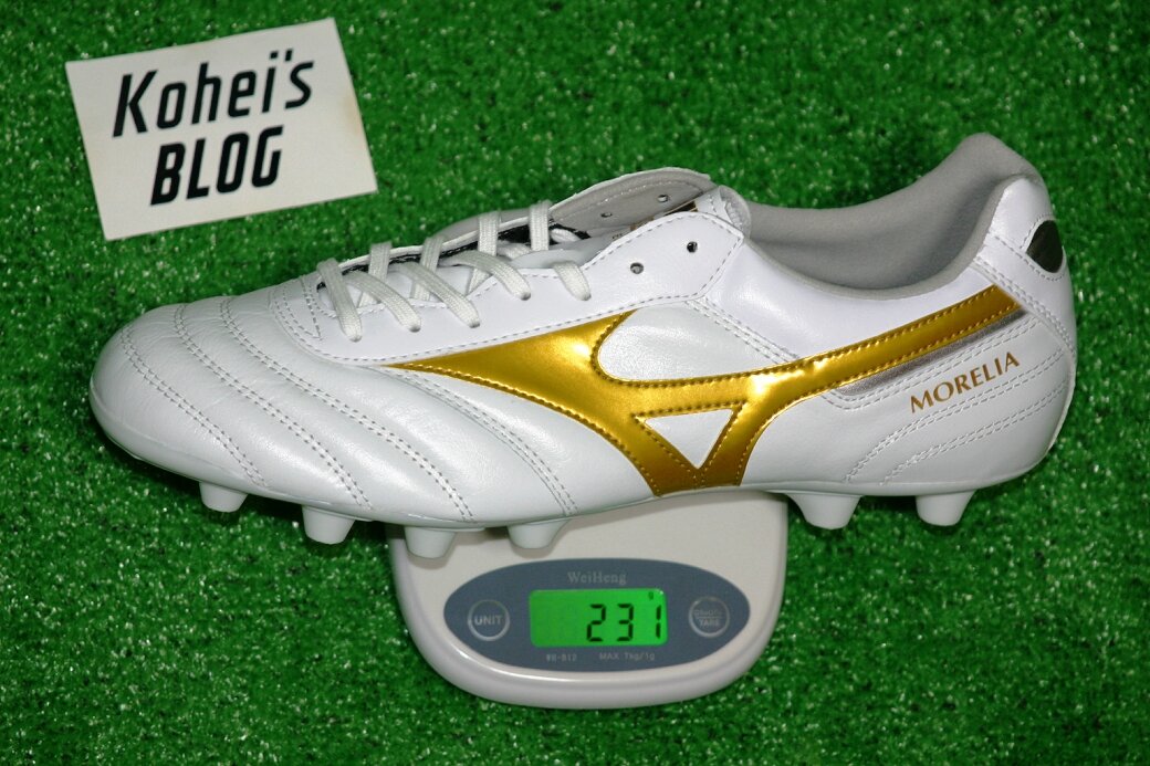 ミズノ モレリア2 ELITE 白×金 機能性まとめ : Kohei's BLOG サッカー