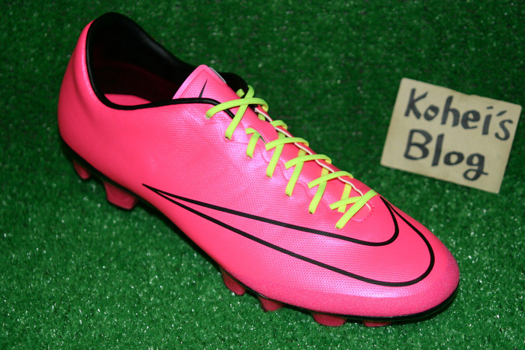 マーキュリアルベロチ2 シューレース替え : Kohei's BLOG サッカー