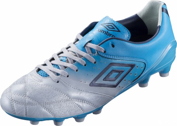Umbro アクセレイタープロ 青 シルバー スパイクシューズ 新品 umbro アクセレイター プロ HG Nブルー×シルバー 【UMBRO