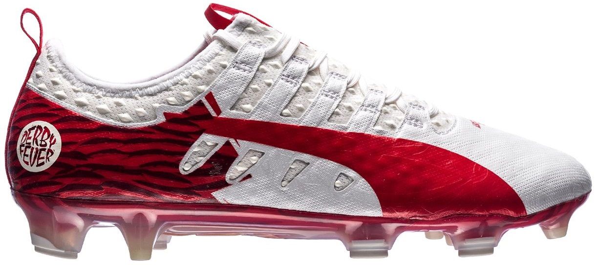 エヴォパワー サッカースパイク PUMA (プーマ) サッカースパイク メンズ SIZE 26cm レッド