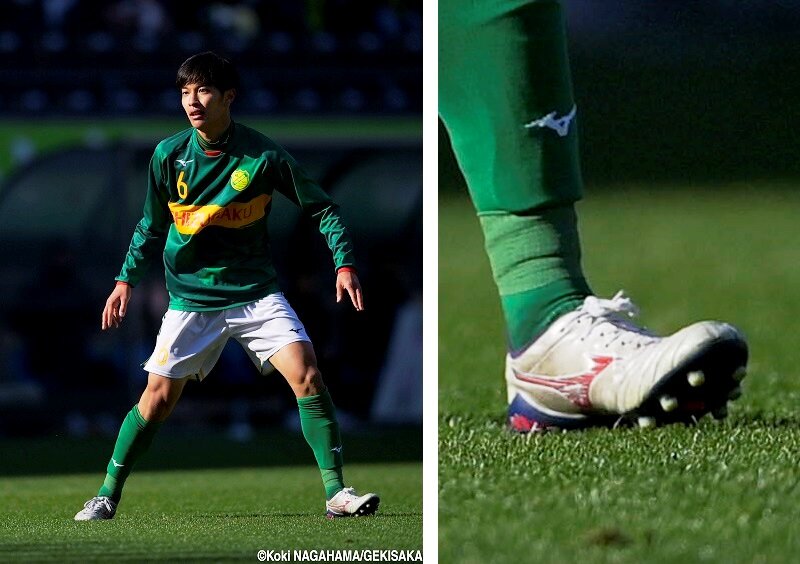 静岡学園高校 着用スパイクデータ 第100回全国高校サッカー選手権