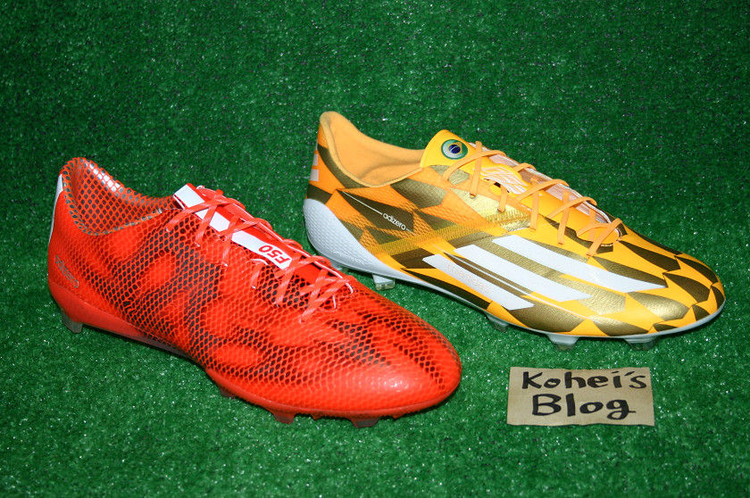 adidas アディゼロ F50 2014 と 2015 比較 : Kohei's BLOG サッカー