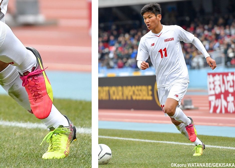 尚志 vs 東福岡 着用スパイク 第96回全国高等学校サッカー選手権
