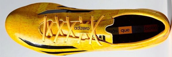 アディゼロ F50 メッシ ゴールドカラー : Kohei's BLOG サッカー