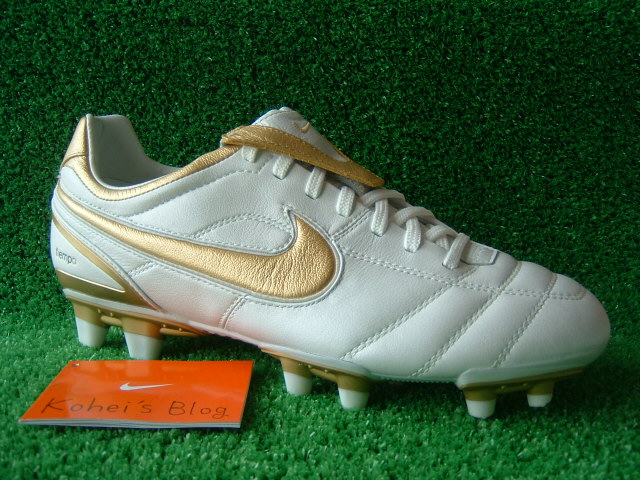 ナイキ ティエンポ エアレジェンド ホワイト/ゴールド NIKE ナイキ エアレジェンド HGJ R10(ホワイト×ゴールド) 312850 171