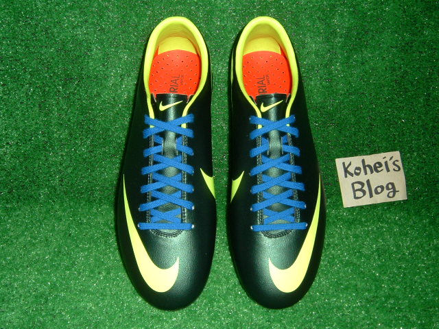 マーキュリアル ヴェイパー 8 MIX NIKE)REDシューレース＋マーキュリアルヴェイパー8 黒黄