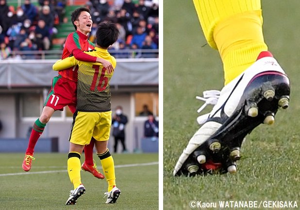 神奈川県某私立高校サッカー部　PUMA 中綿ウォーマーパンツ 黒/赤 10番台 神奈川県某私立高校サッカー部 PUMA 中綿ウォーマーパンツ 黒/赤