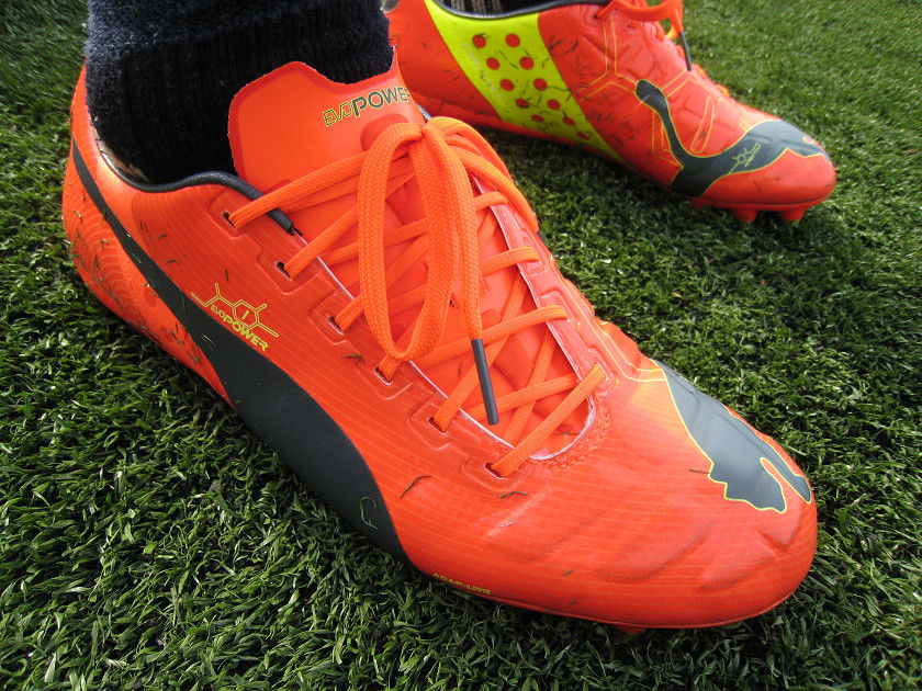 プーマ　エボパワー　fg Puma evoPOWER 1.3 Tricks Fg Men's Soccer Shoes Pink-Yellow