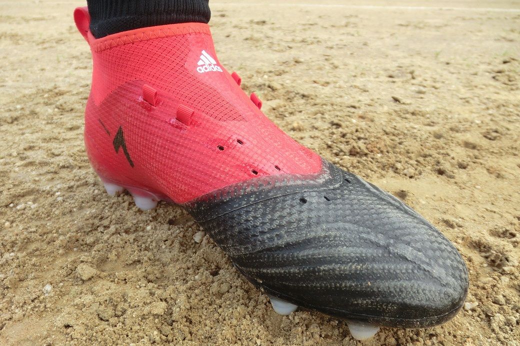 検証レビュー】 エース17.1 プライムニット HG をレースレスで履いて