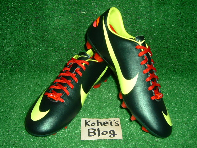 Nike マーキュリアル サッカーシューズ イエロー/レッド NIKE ナイキ マーキュリアルヴェイパー XI HG-V(レッド×イエロー