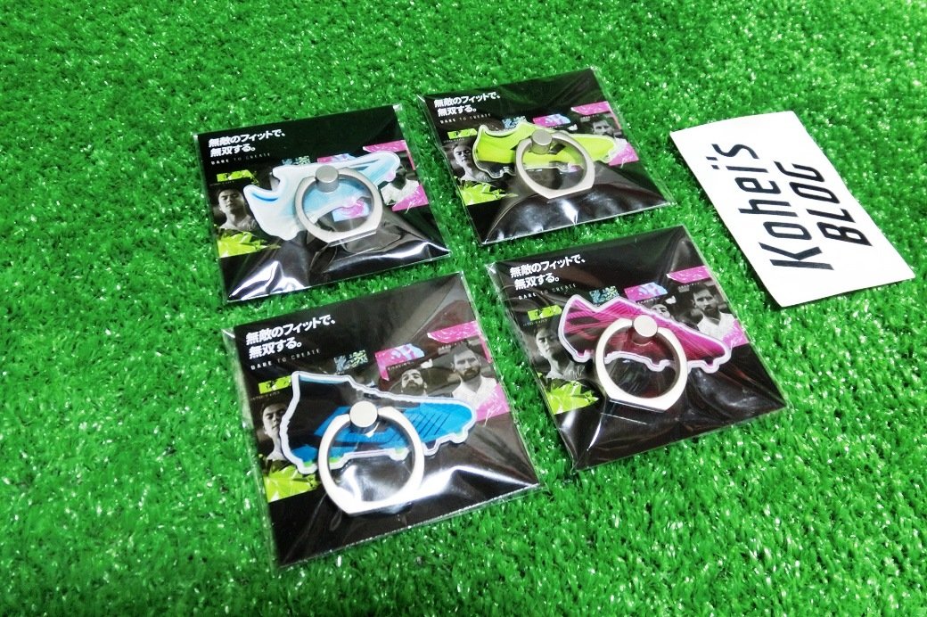 アディダス サッカースパイク型スマホリングを考察&使ってみた