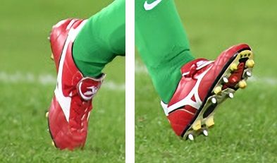 曽ヶ端 選手 実使用 特注スパイク